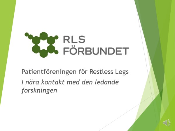 RLS i vårdens väntrum